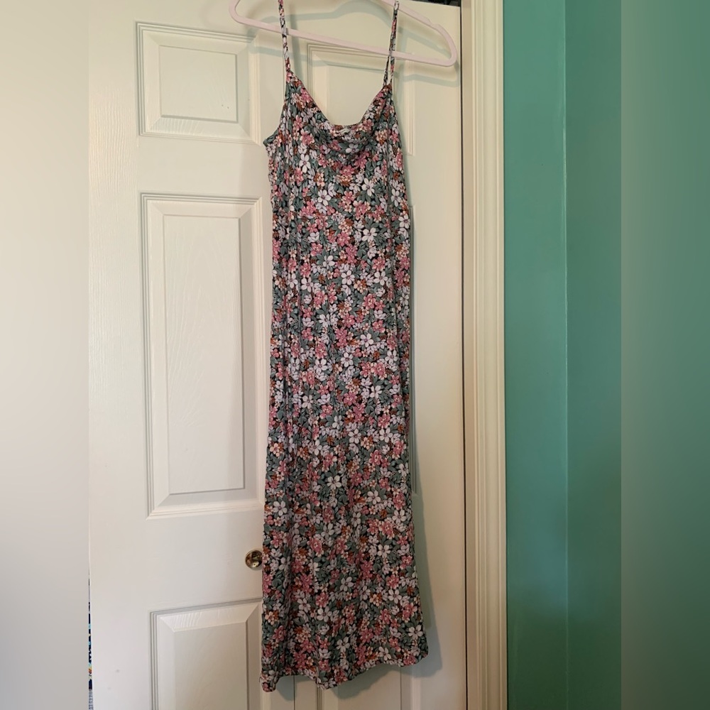 American Eagle floral midi dress